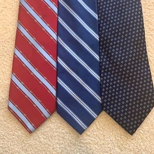 Bundle of 3 brooks brothers ties